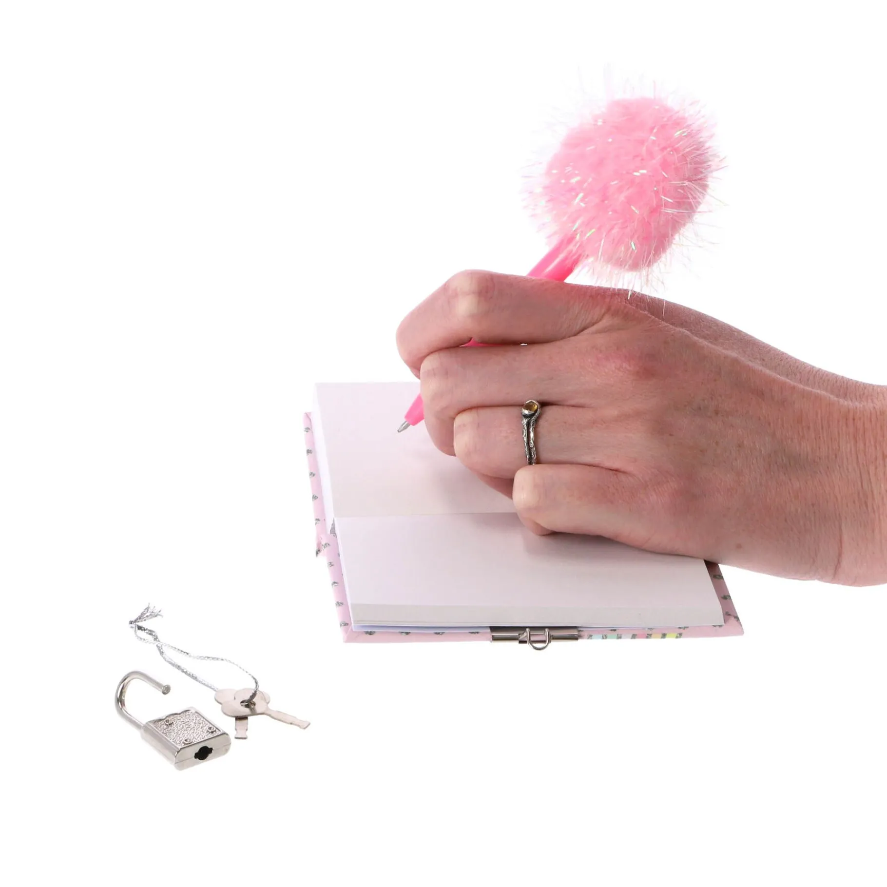 Dagboeken> Secret Diary Met PomPom Pen