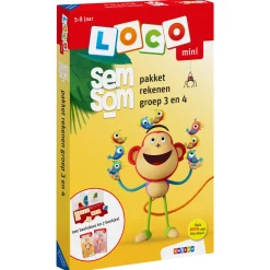 Educatieve Spellen> Semsom Loco Mini Pakket Rekenen Groep 3 En 4