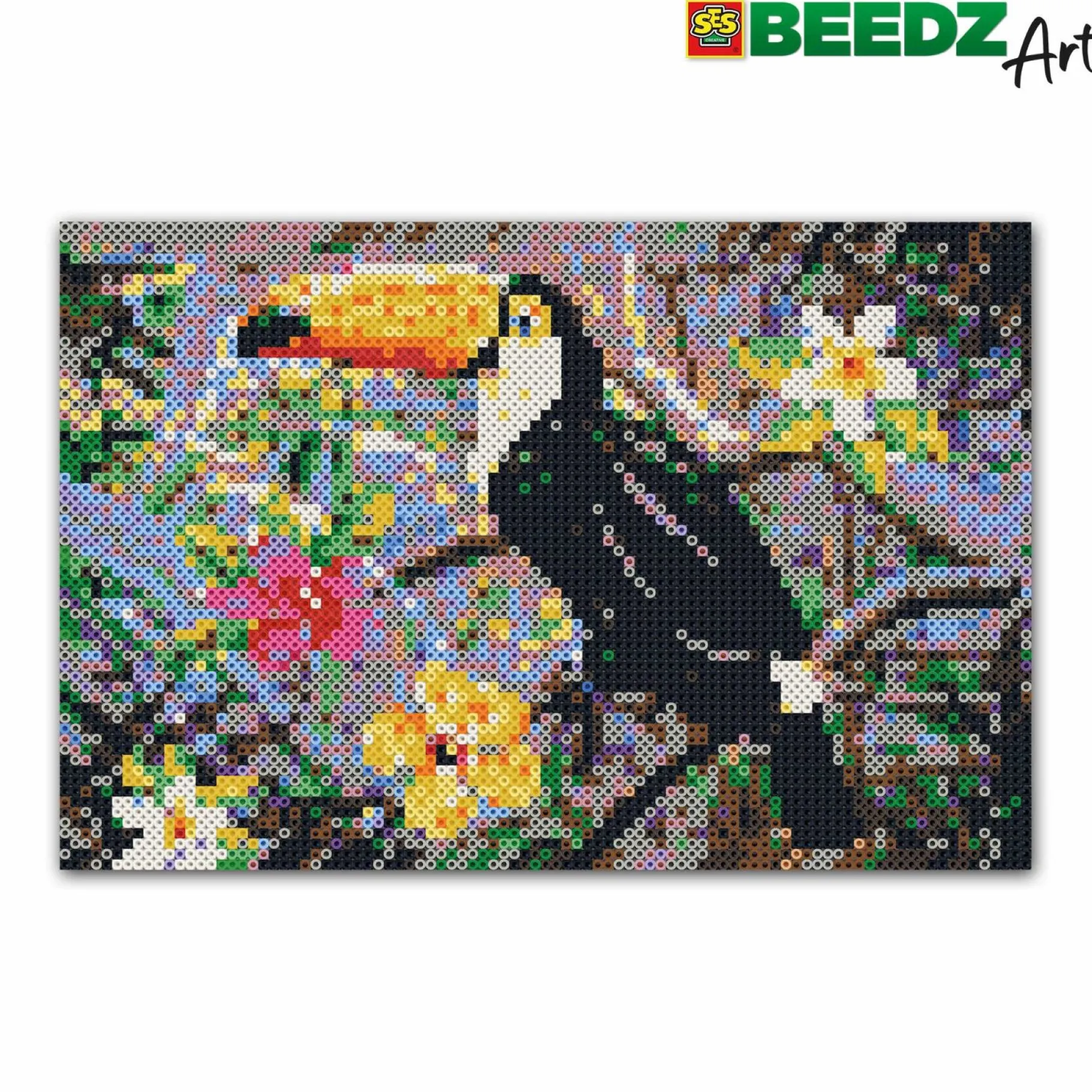 Strijkkralen>Ses BEEDZ ART: Strijkkralen Toekan