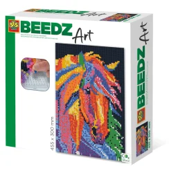 Strijkkralen>Ses BEEDZ ART: Strijkkralen Paard Fantasie