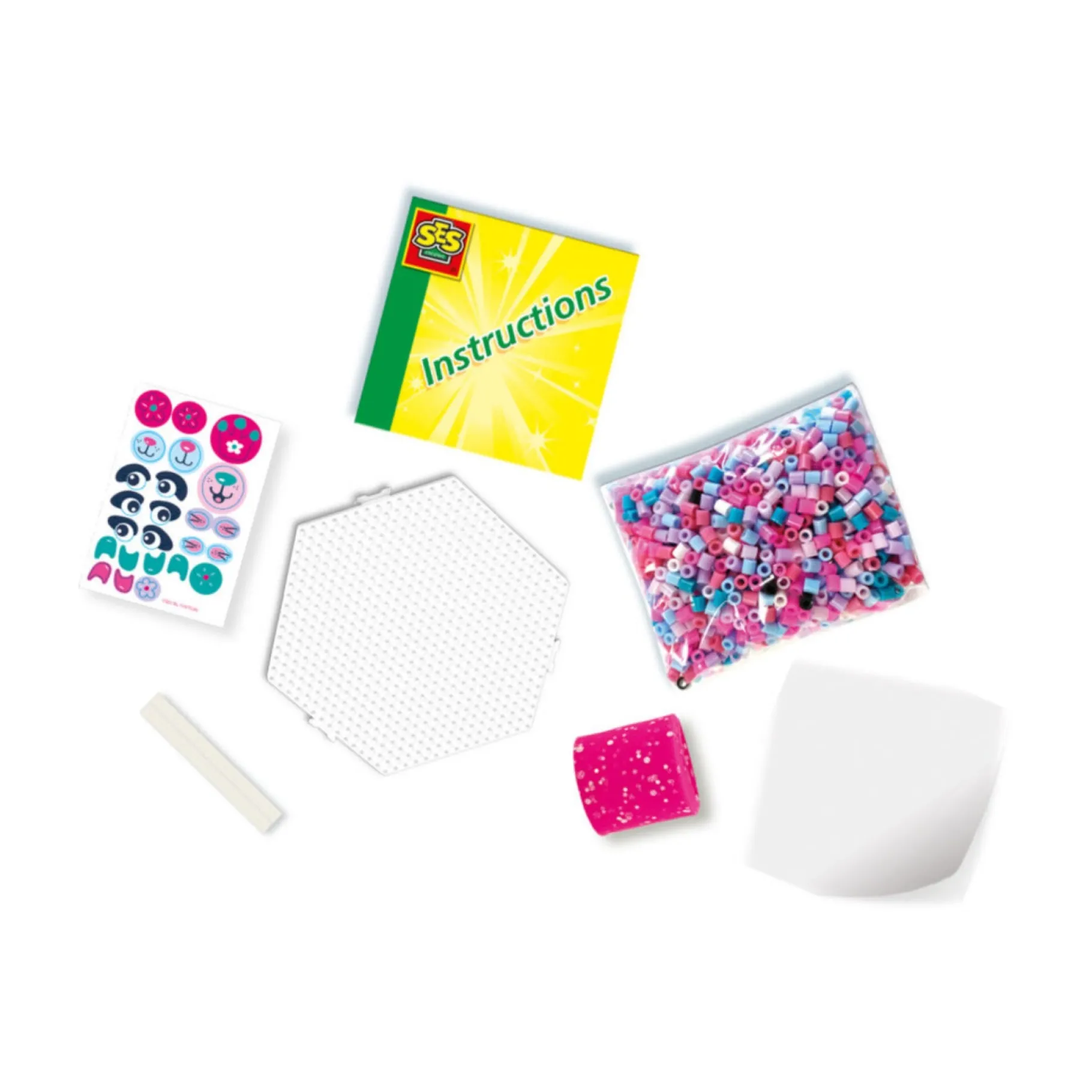 Strijkkralen>Ses Beedz Ballerina Dieren 1200St