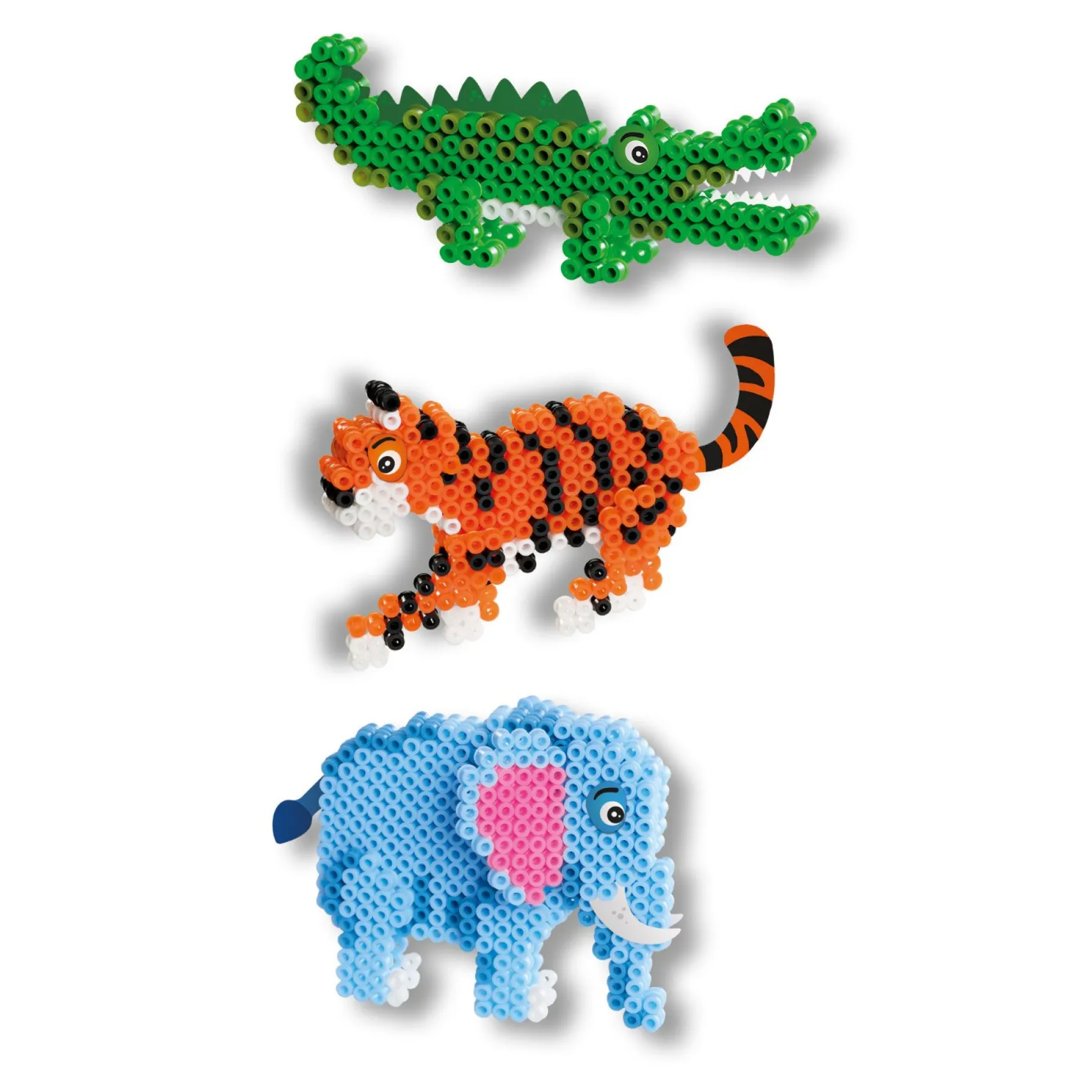 Strijkkralen|Plucheknuffels>Ses Beedz Strijkkralen Safari Dieren 2000 Stuks