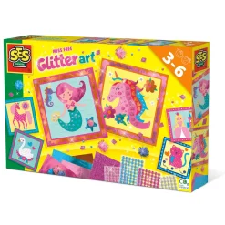 Krasfolie|Knutselsets>Ses Creative Glitterkunst Knoeivrij