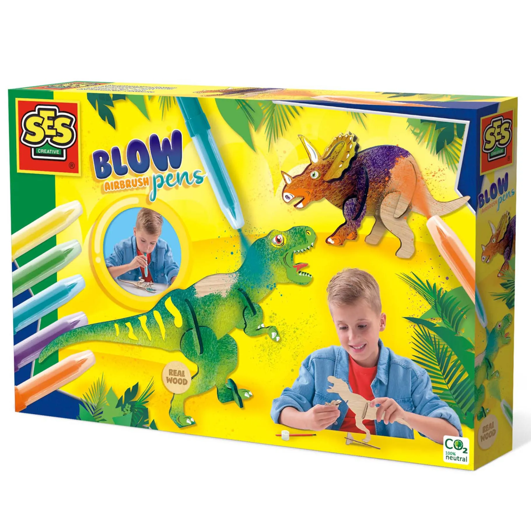 Knutselen>Ses Dino Blow Airbrush Pens