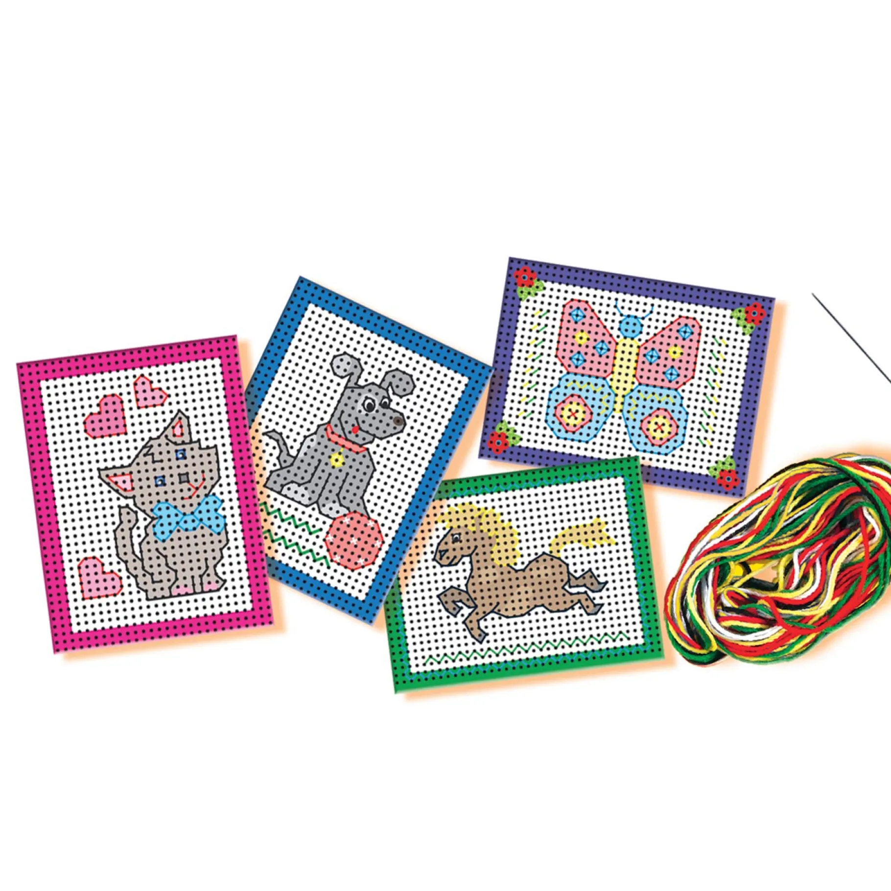 Knutselsets>Ses Ik Leer Borduren