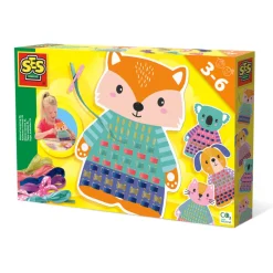 Knutselsets>Ses Ik Leer Dieren Weven XL