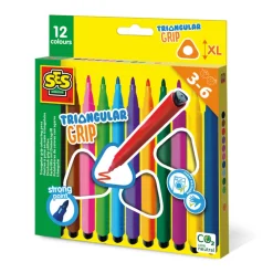 Tekenen / Kleuren>Ses Ik Leer Driehoek Grip Stiften