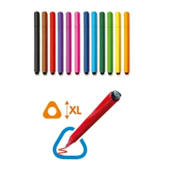 Tekenen / Kleuren>Ses Ik Leer Driehoek Grip Stiften