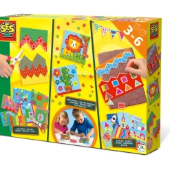 Knutselen> SES ik leer knippen, mozaieken en prikken