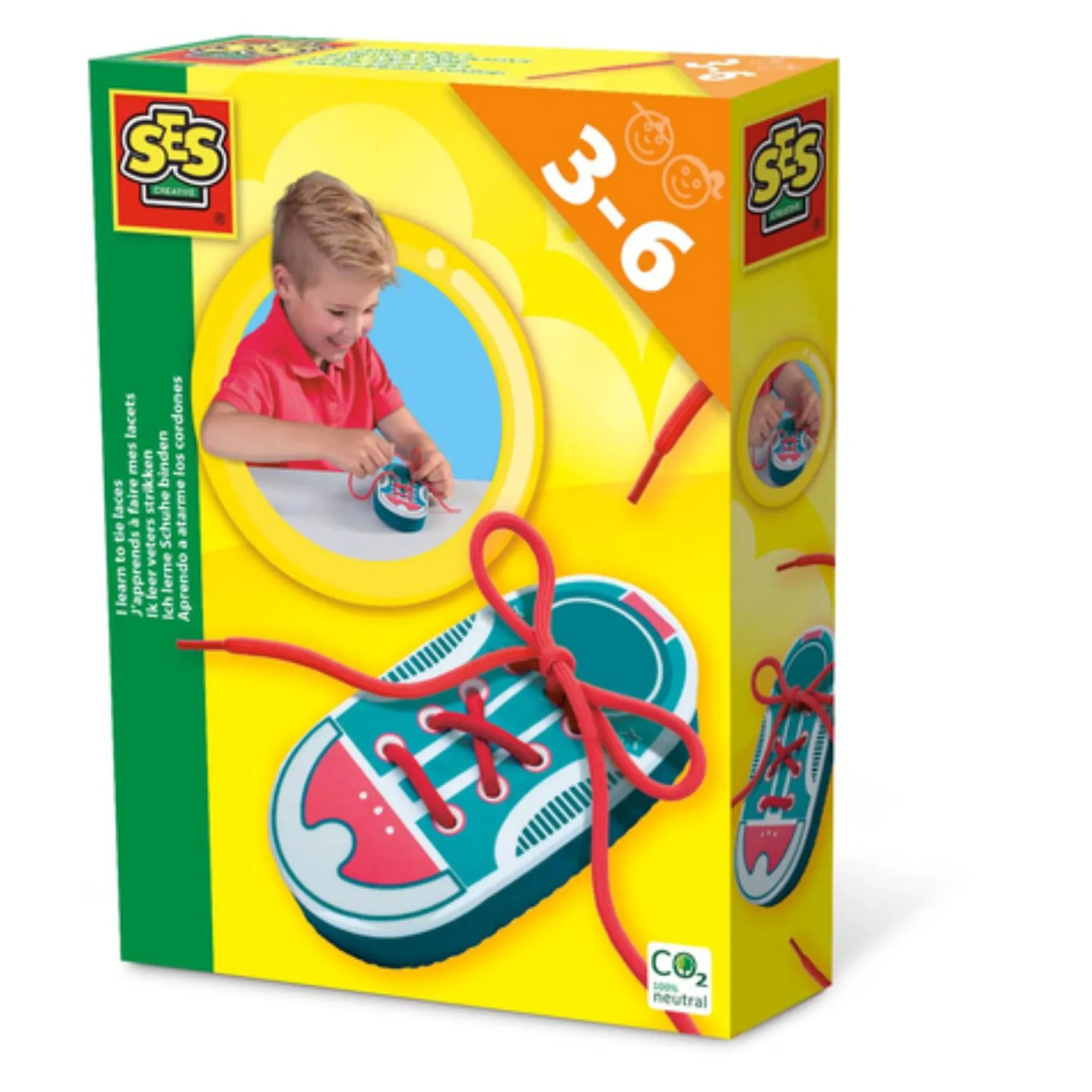 Knutselsets>Ses Ik Leer Veters Strikken