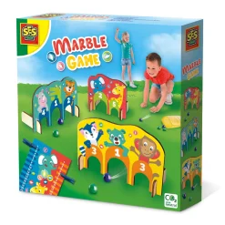 Knikkers>Ses Knikker Spel Poortjes Hout