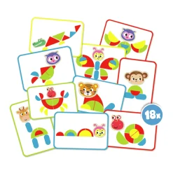 Knutselsets></noscript>Ses montessori dierenvormen leggen