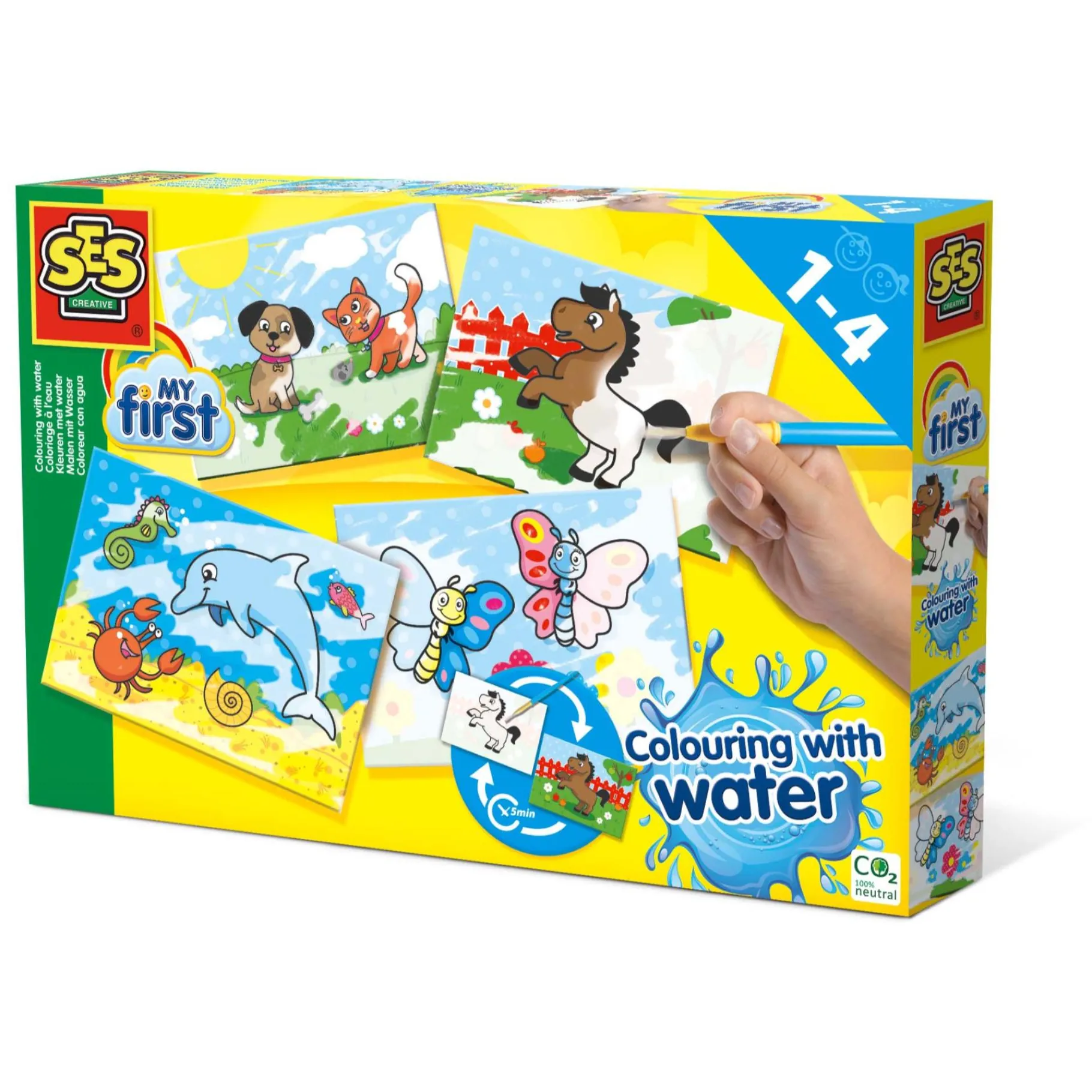 Tekenen / Kleuren> SES My First kleuren met water