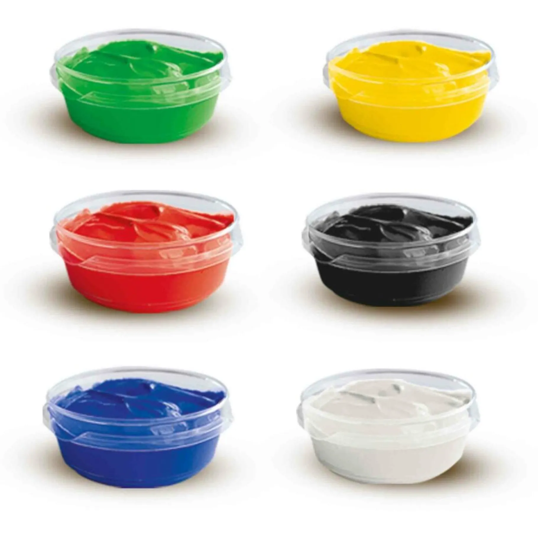 Verven / Schilderen> SES plakkaatverf kleuren 6 x 45 ml