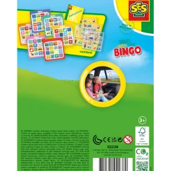 Reisspellen></noscript>Ses Raamsticker Bingo - Reisspel