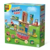 Kinderspellen>Ses spel houten balans boot