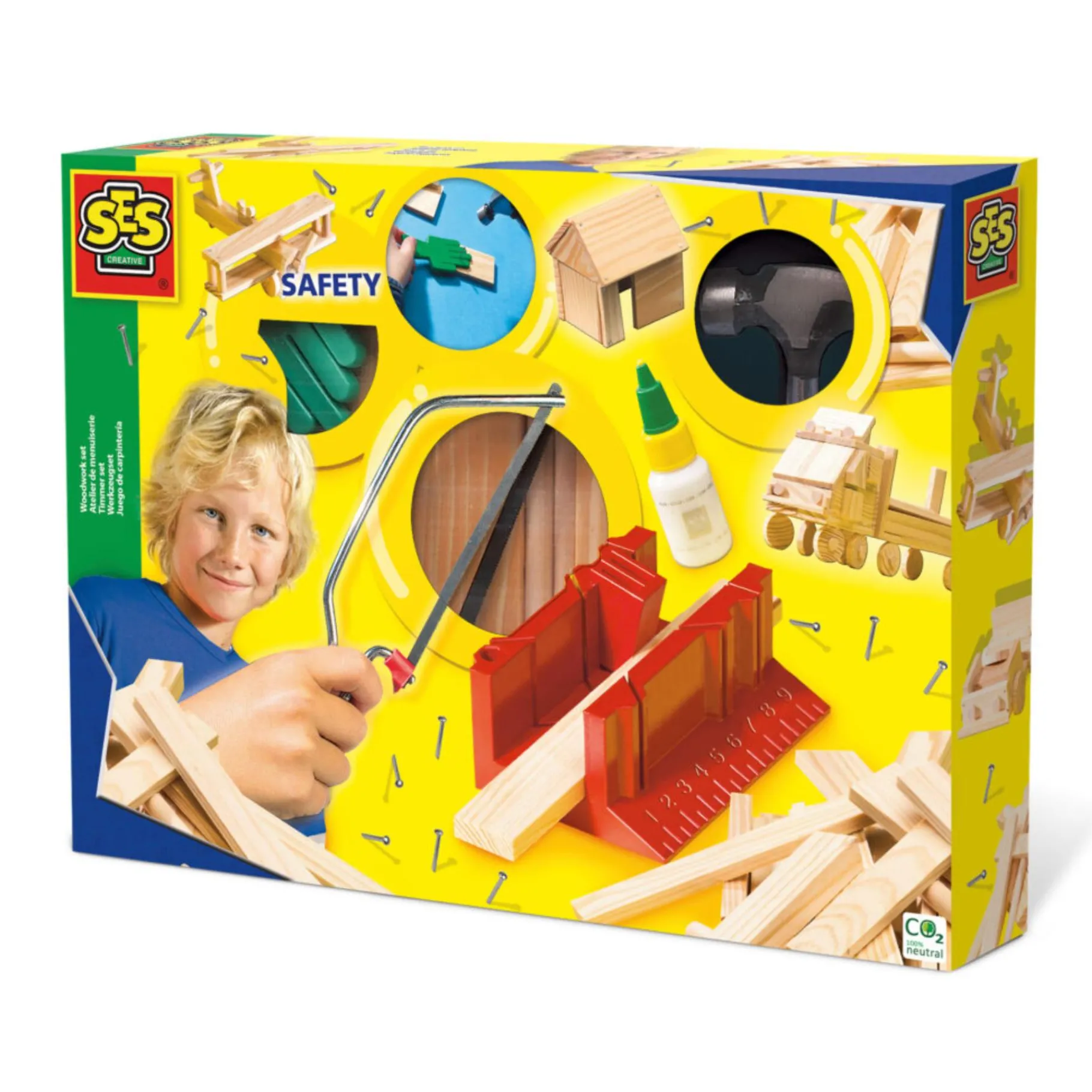 Knutselsets>Ses timmerset deluxe