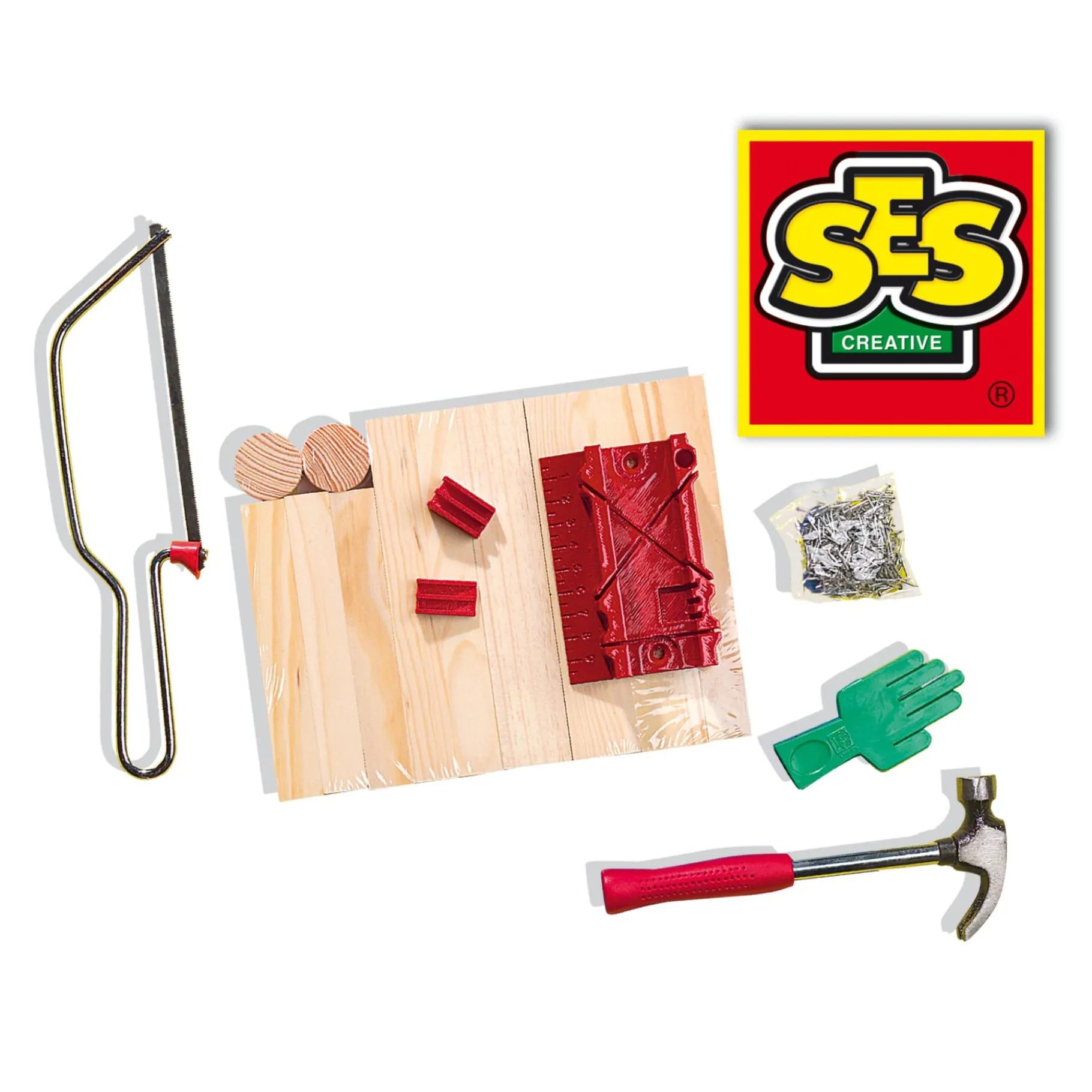 Knutselsets>Ses timmerset deluxe