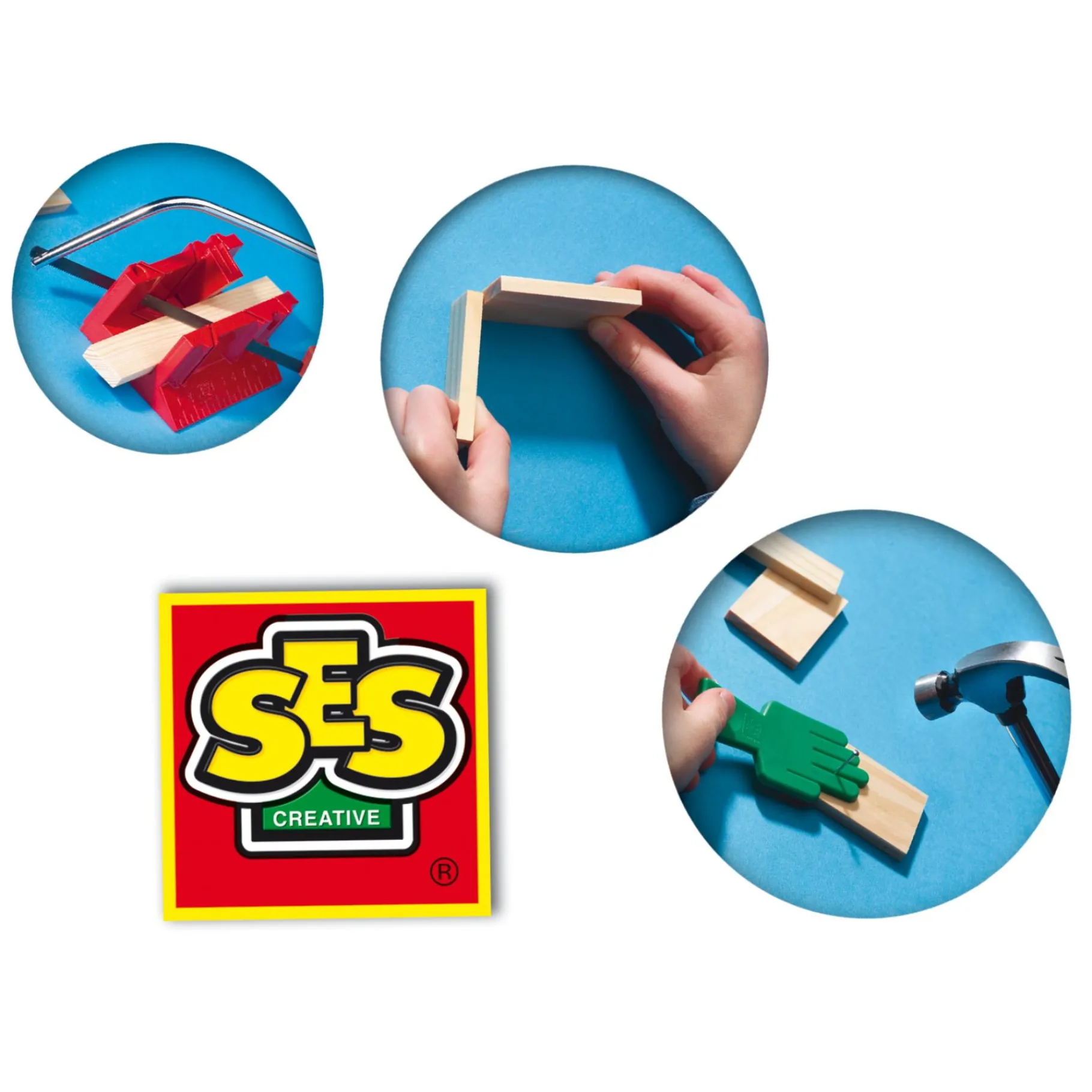 Knutselsets>Ses timmerset deluxe