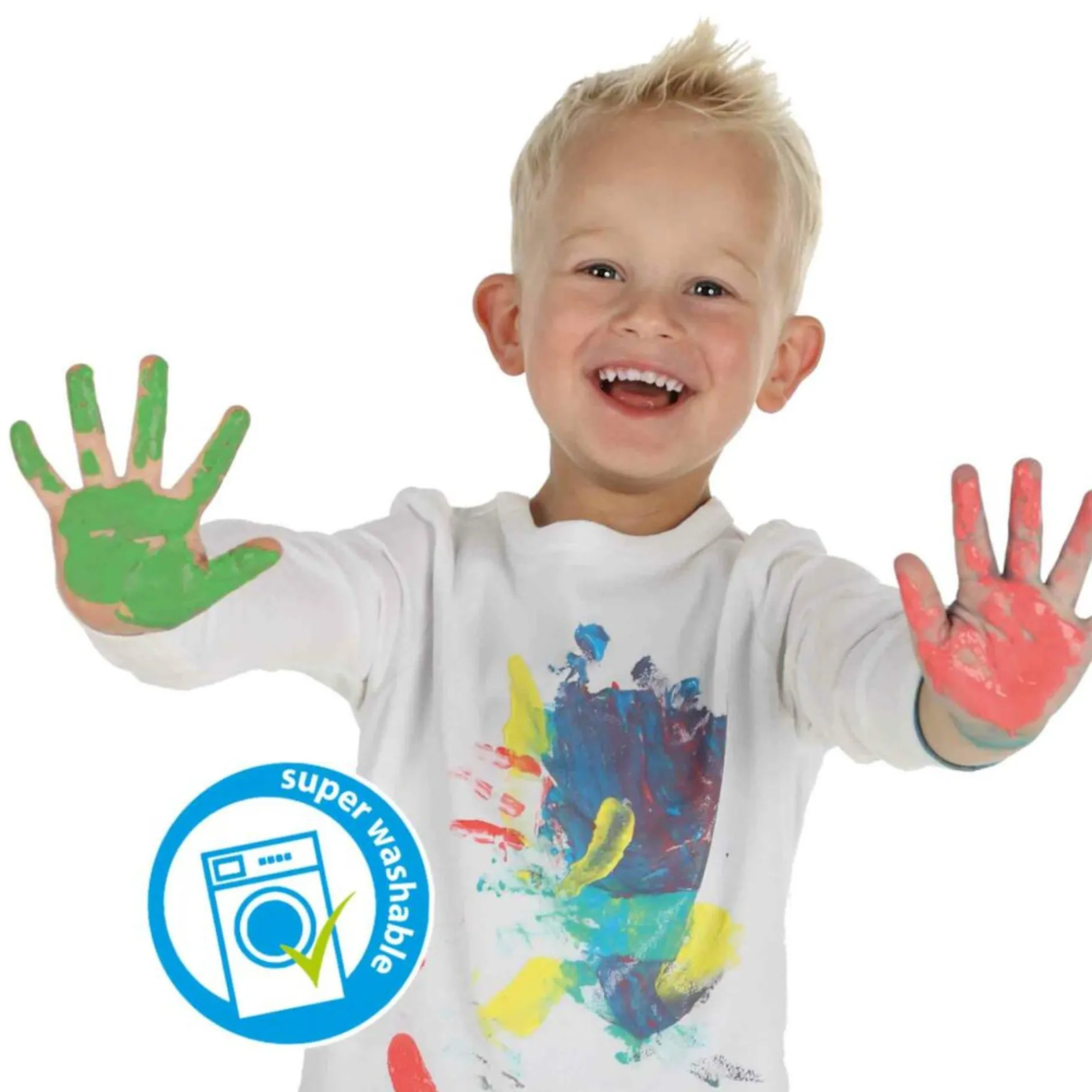 Verven / Schilderen>Ses vingerverf trendy 4 x 110 ml