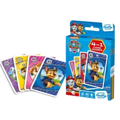 Kaartspellen> Shuffle 4-in-1 Paw Patrol - Kaartspel
