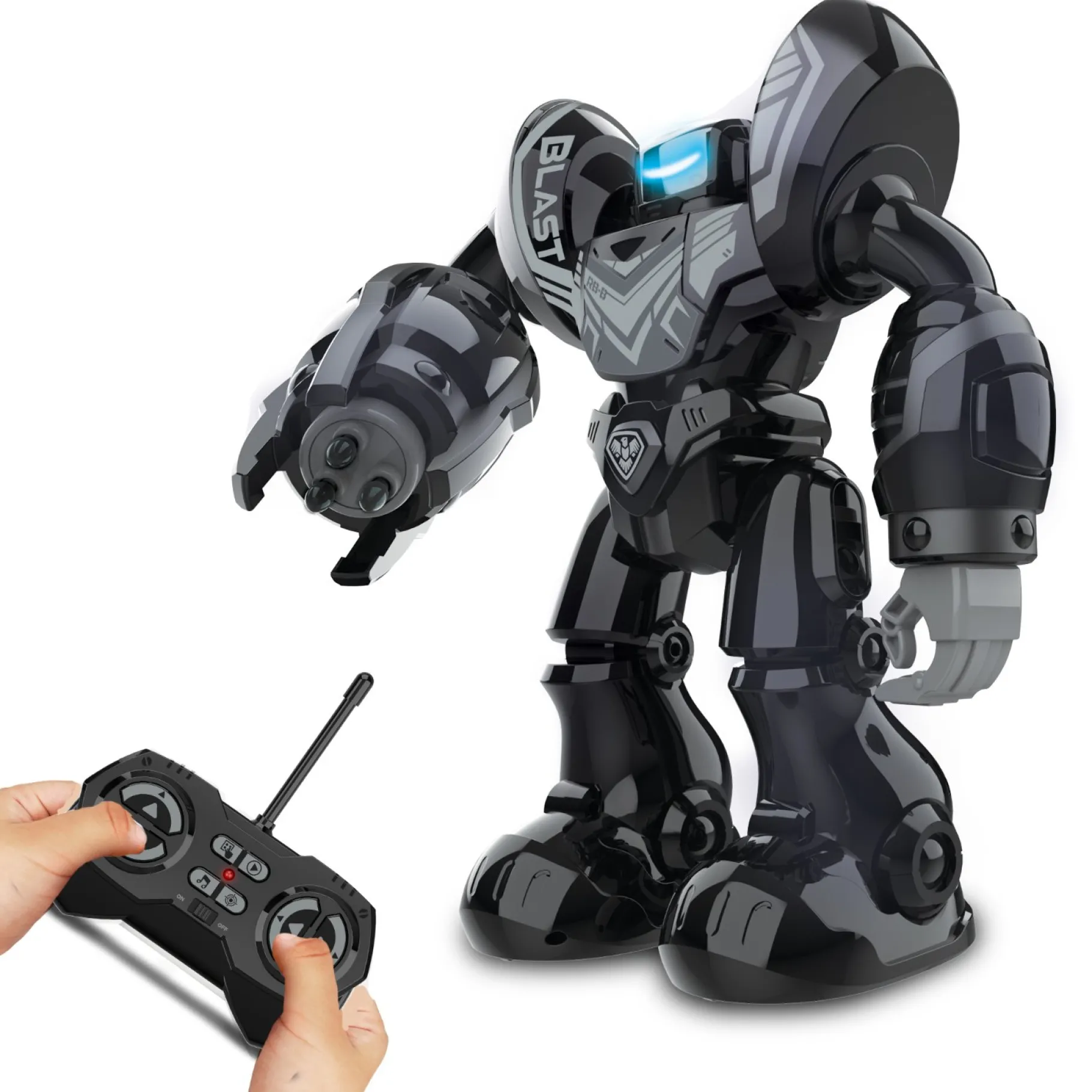 Robots>Silverlit Ycoo robo blast zwart