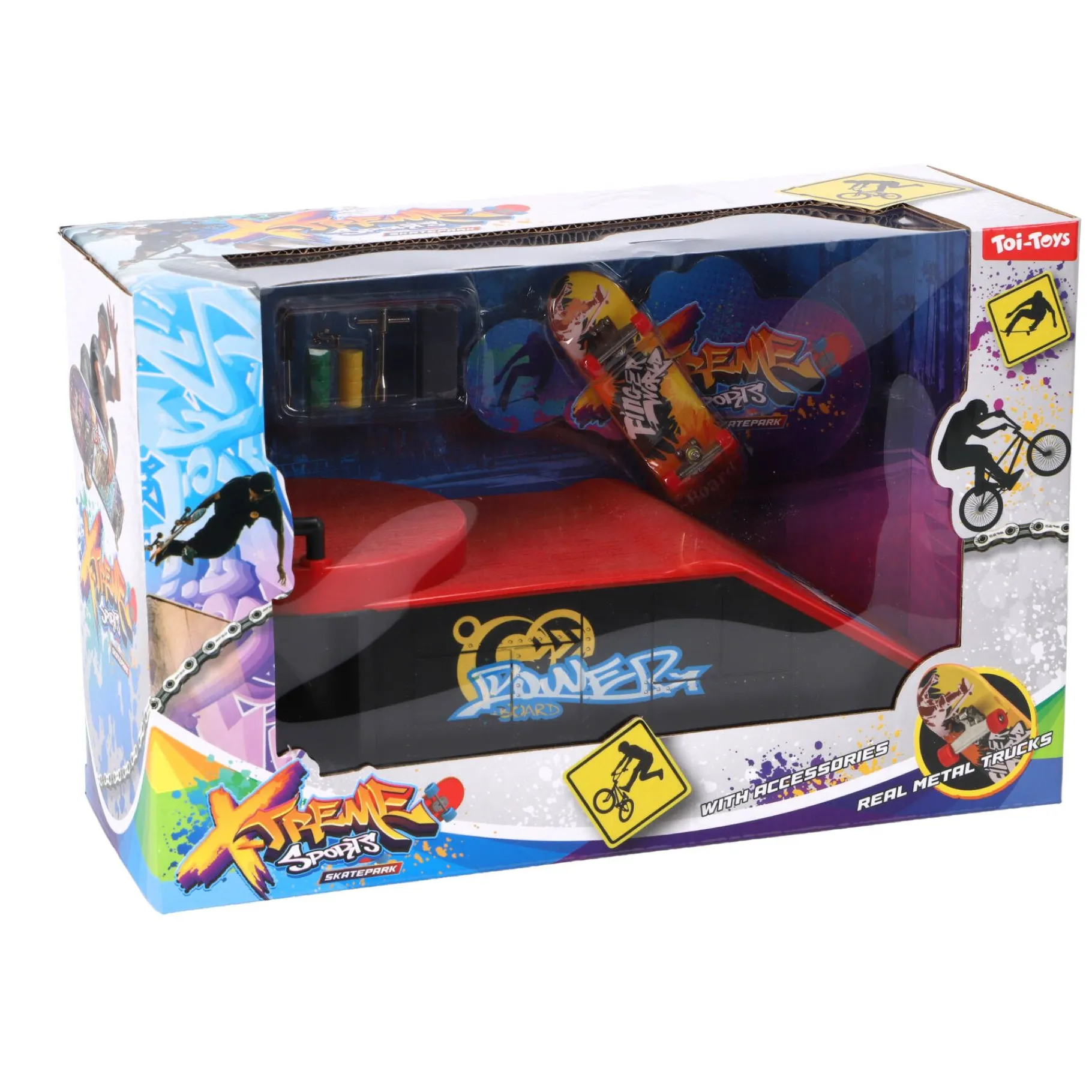 Fidget Toys|Jongens> Skateset vingerskate of BMX en accessoires 5 assorti