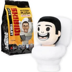 Surprise> Skibidi toilet mysterie pluche blind 30 cm assorti