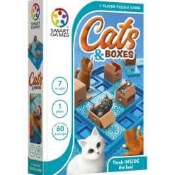 Denkspellen>Smartgames Smart Games Cats and Boxes - Denkspel