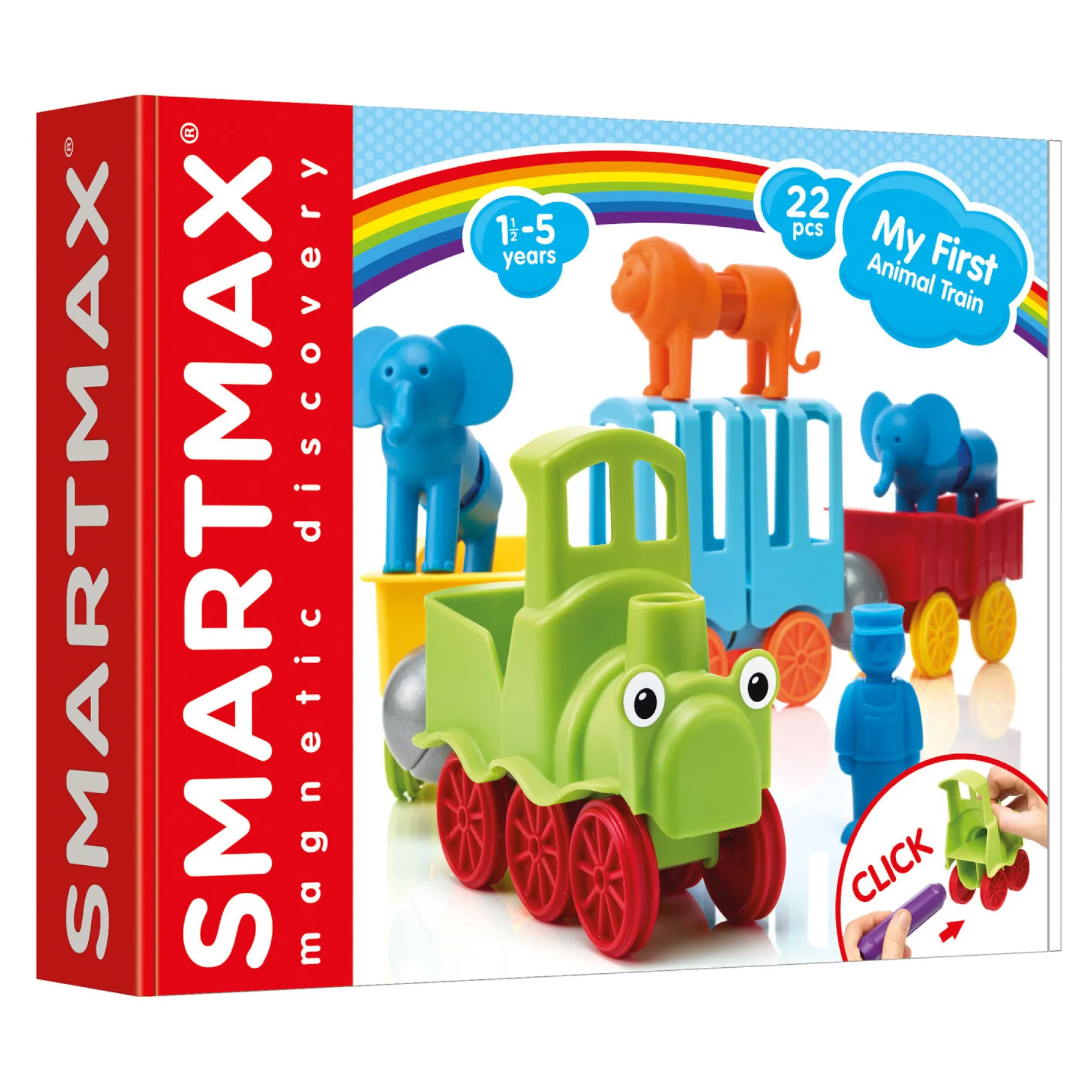 Educatief Baby- En Peuterspeelgoed|Baby Voertuigen>Smartmax My First Animal Train