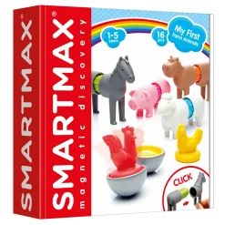 Speelsets|Educatief Baby- En Peuterspeelgoed>Smartmax My First Boerderij Dieren