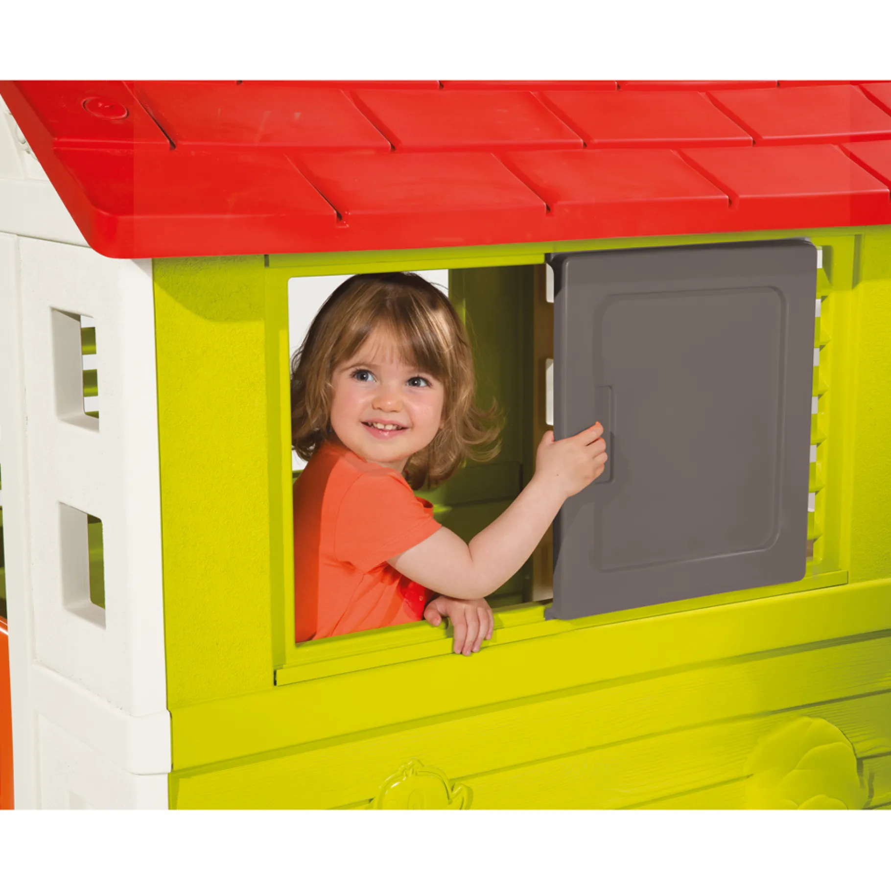 Speelhuizentoestellen> Smoby Speelhuis Nature 98 X 110 X 127 Cm