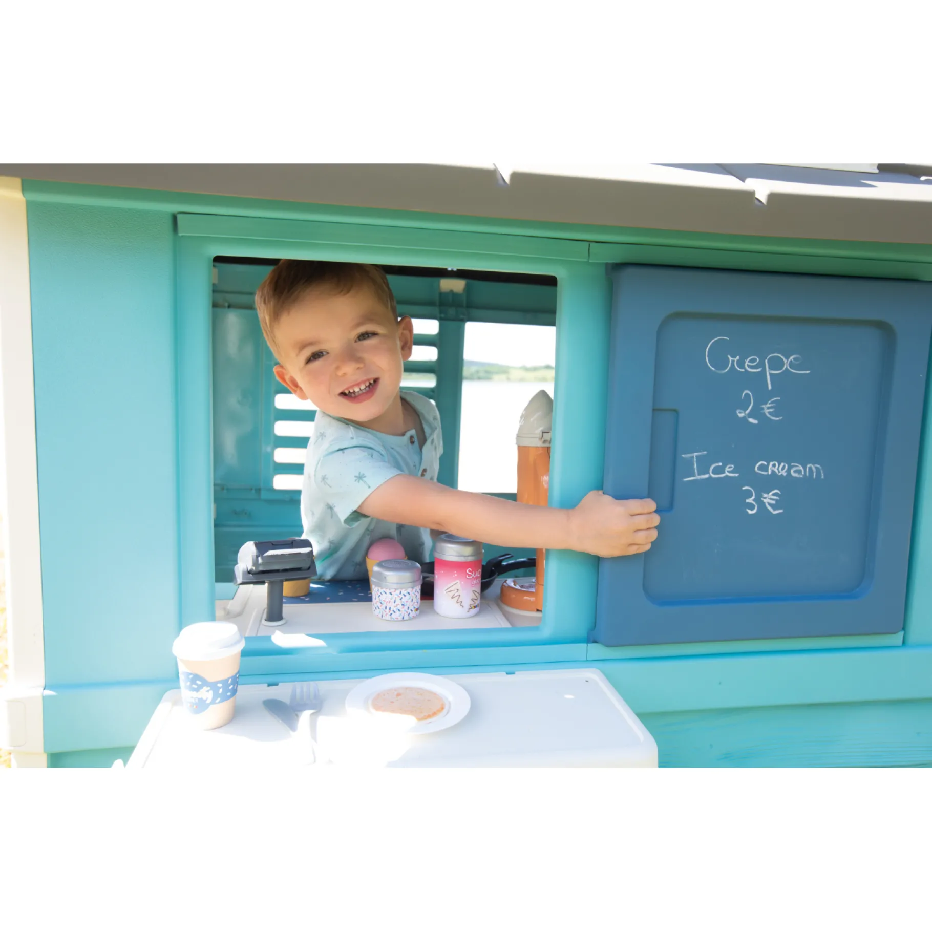 Speelhuizentoestellen>Smoby Speelhuis Sweet Corner 150 X 110 X 127 Cm