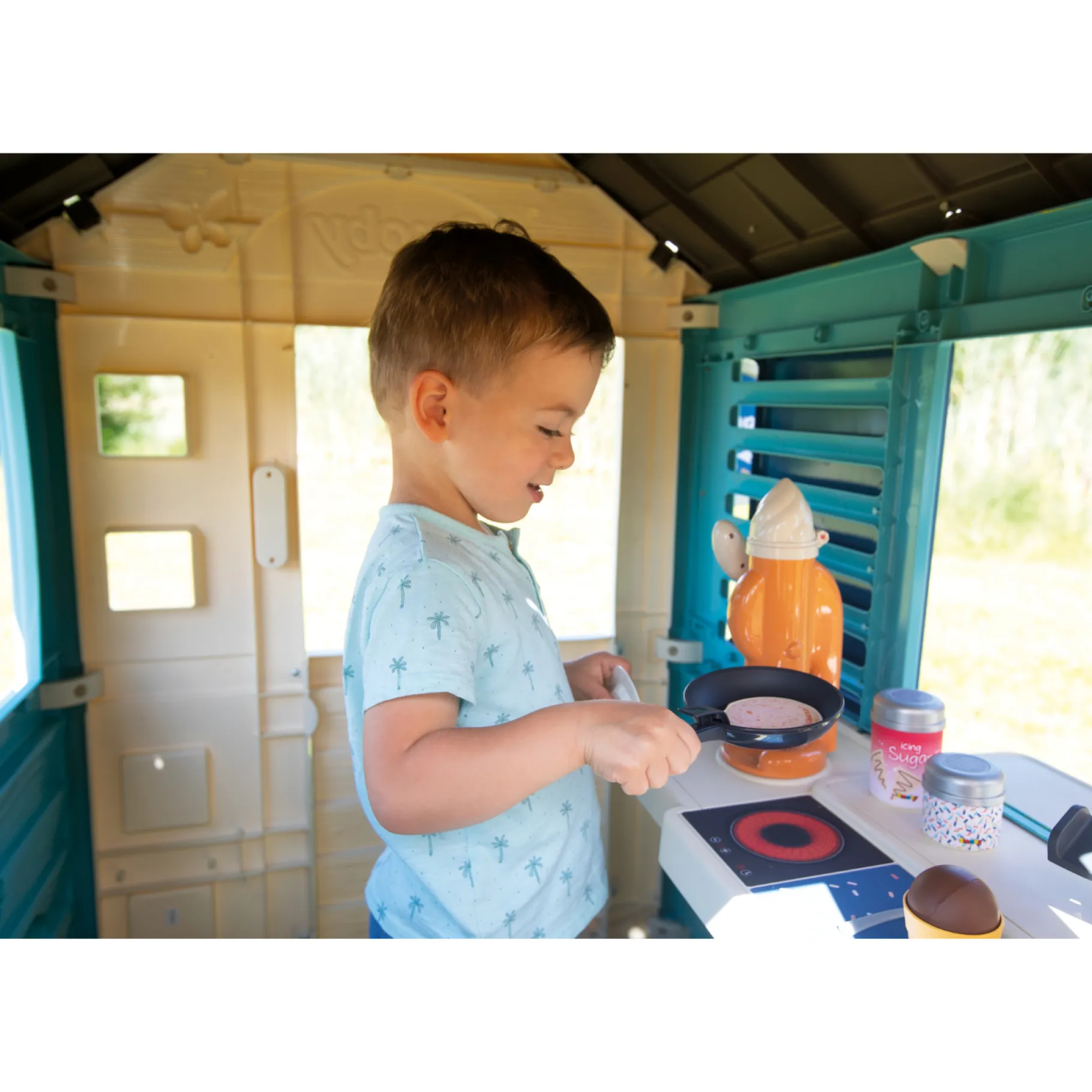 Speelhuizentoestellen>Smoby Speelhuis Sweet Corner 150 X 110 X 127 Cm