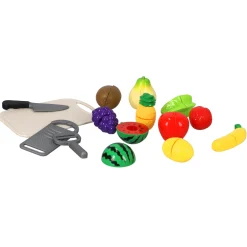 Meisjes> Snij fruit met snijbord