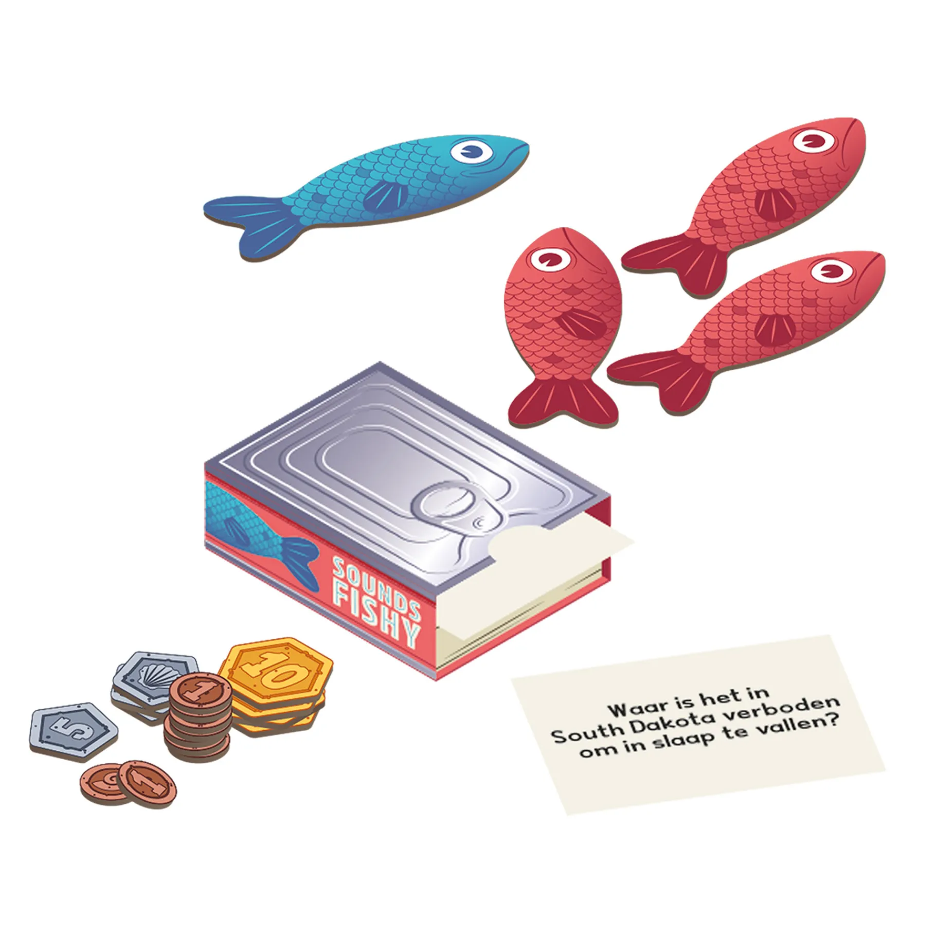 Familiespellen>999-games Sounds Fishy - Partyspel