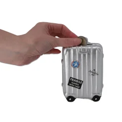 Spaarpotten></noscript> Spaarpot koffer 13,5x9x5 cm 3 assorti