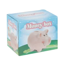 Spaarpotten> Spaarvarken aardewerk 11,5 cm