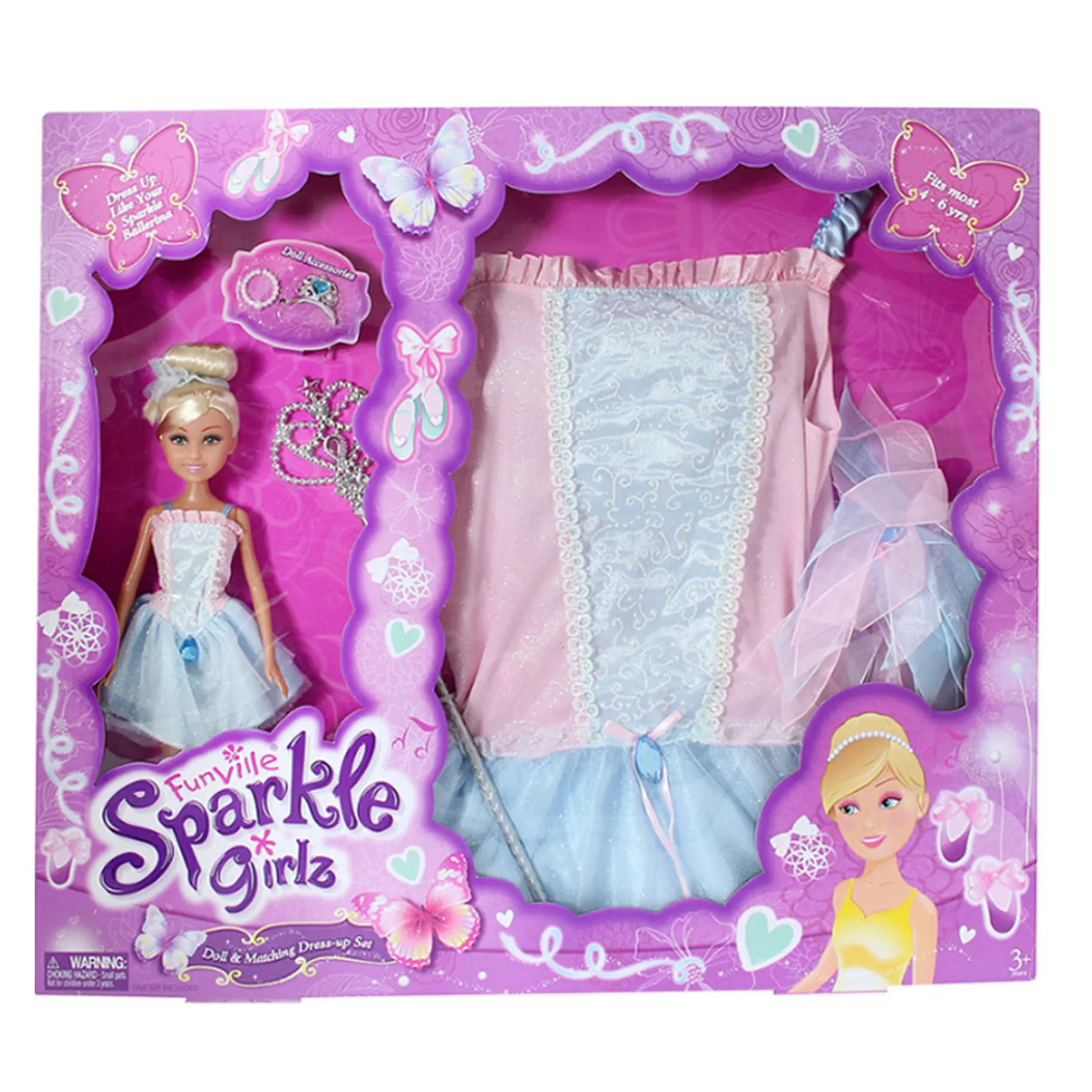 Verkleden|Jongens> Sparkle Girl Pop + Verkleedset