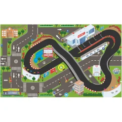 Jongens> Speelkleed Race Circuit Met Led 72x120cm