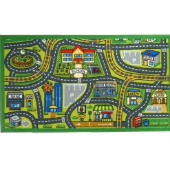 Baby Speelkleden|Jongens> Speelkleed Stad 95 x 200cm