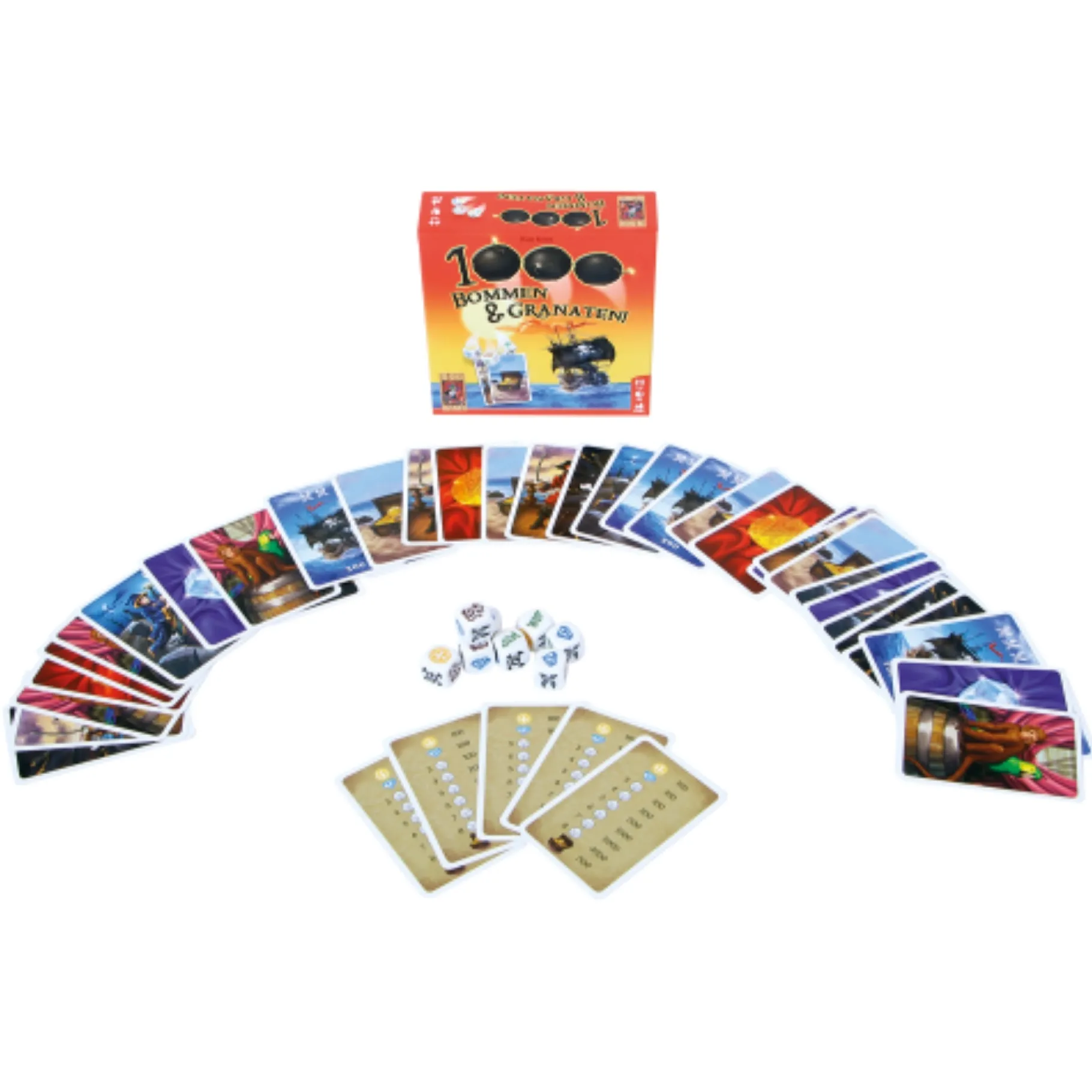 Familiespellen>999-games Spel 1000 Bommen En Granaten!