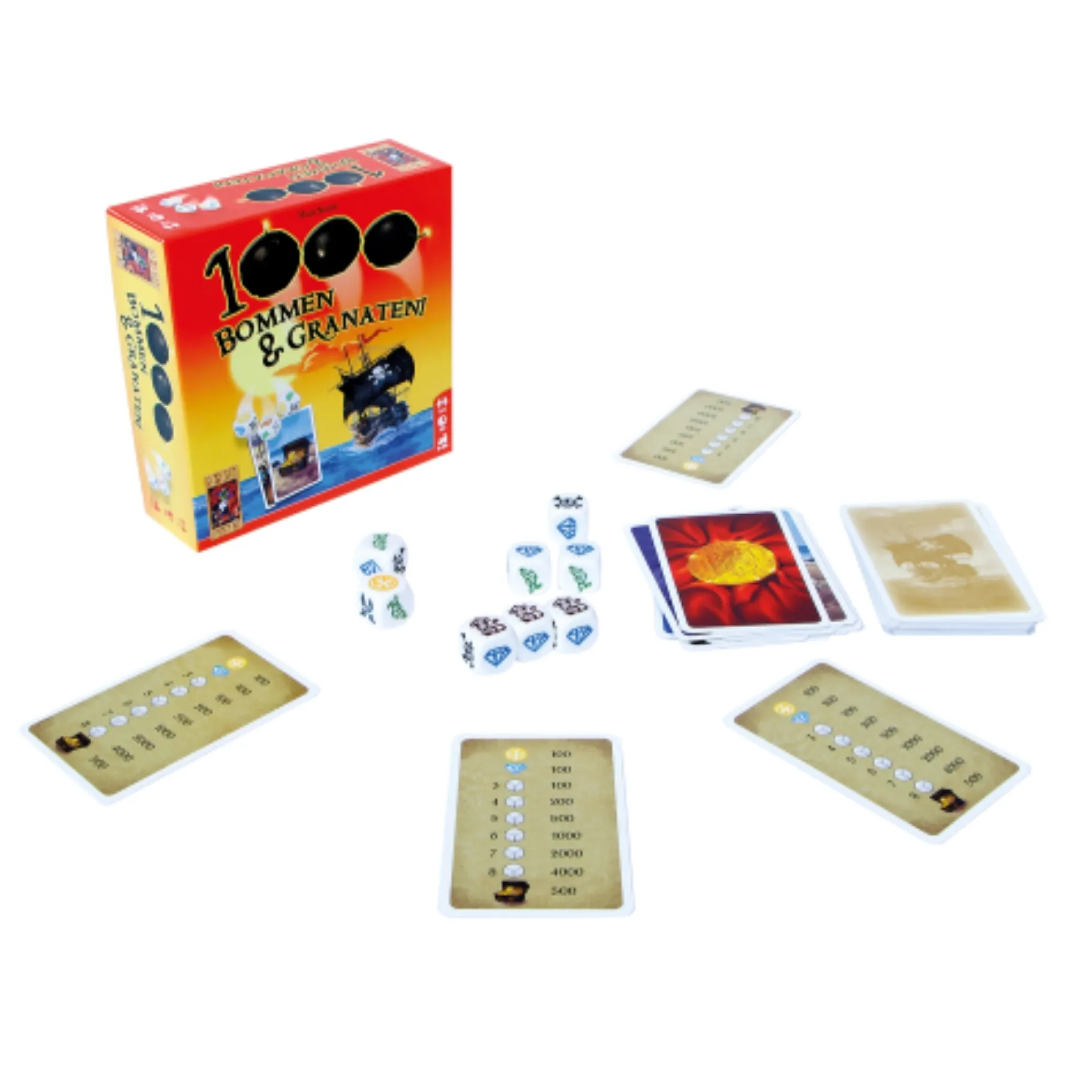 Familiespellen>999-games Spel 1000 Bommen En Granaten!