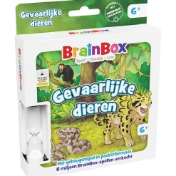 Denkspellen> Spel Brainbox Pocket Gevaarlijke dieren