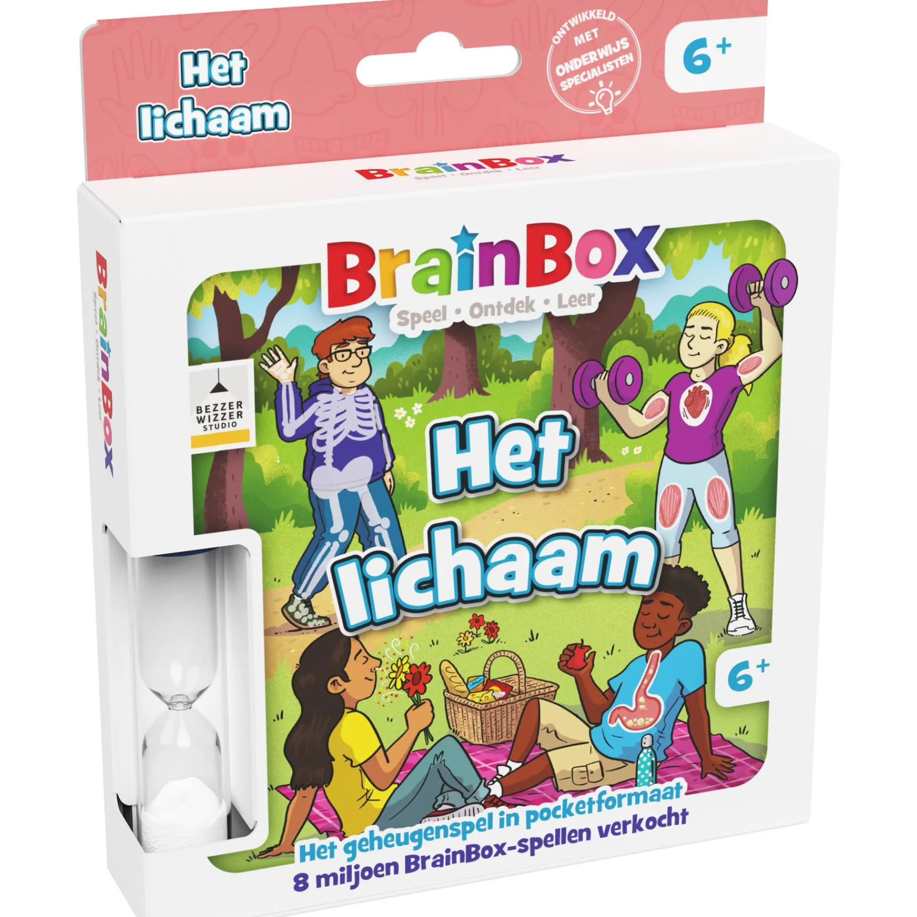 Denkspellen>Asmodee Spel Brainbox Pocket Het lichaam
