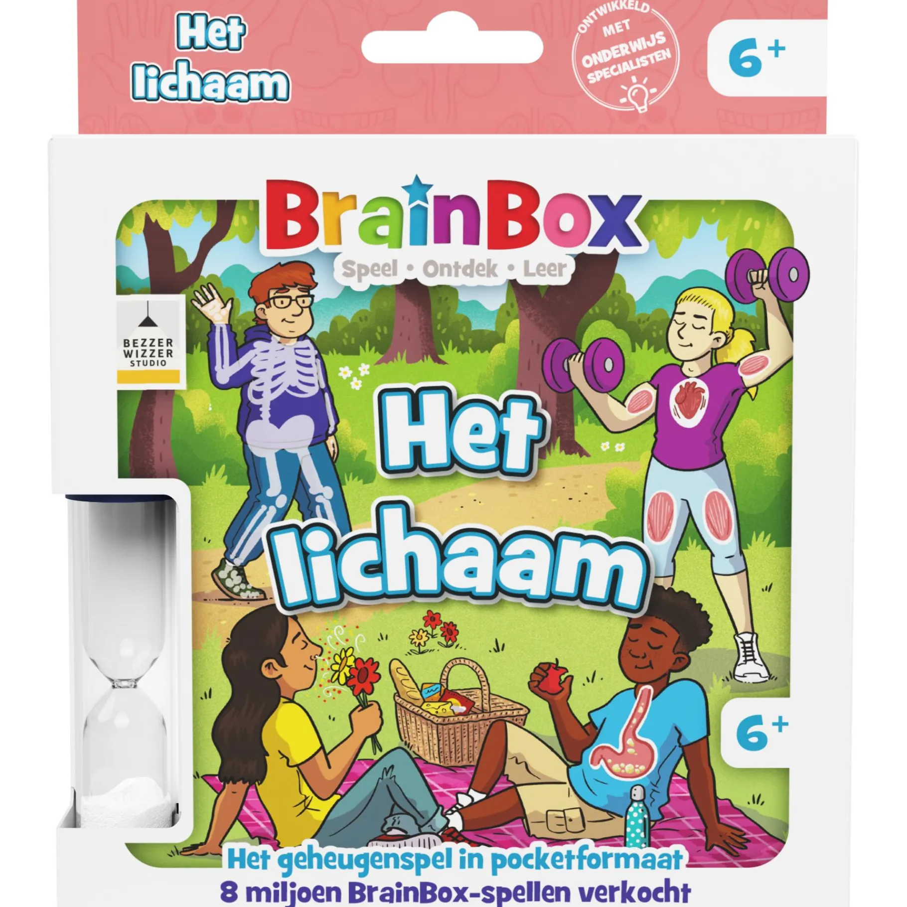 Denkspellen>Asmodee Spel Brainbox Pocket Het lichaam