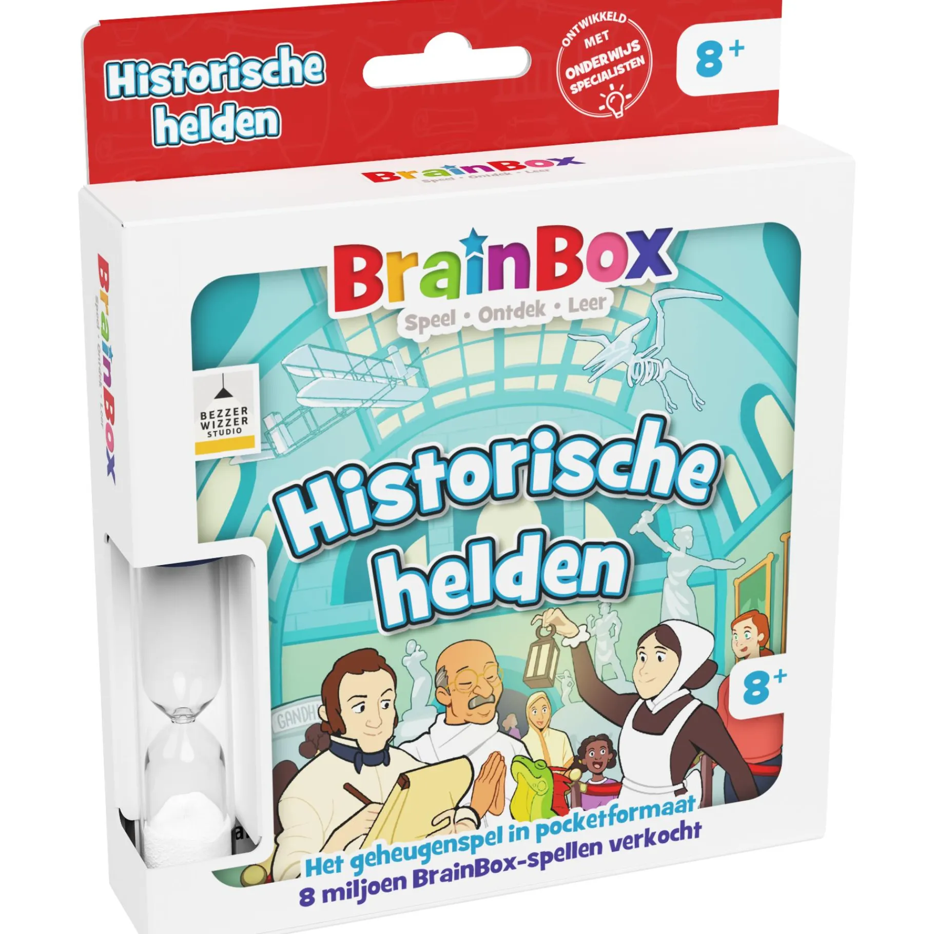 Denkspellen> Spel Brainbox Pocket Historische helden