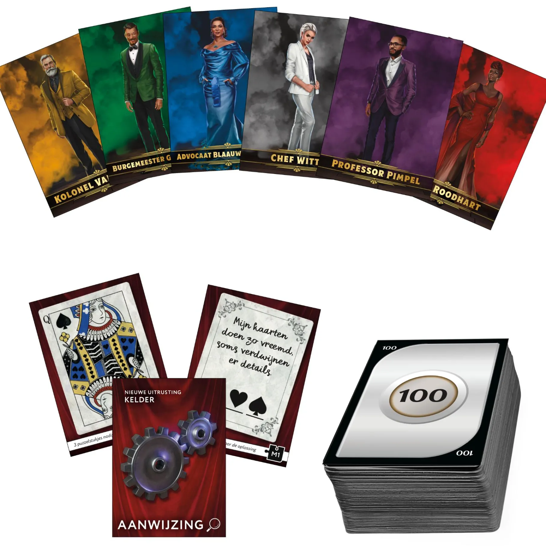 Strategiespellen|Familiespellen>Hasbro Spel Cluedo Escape The Illusionist Club