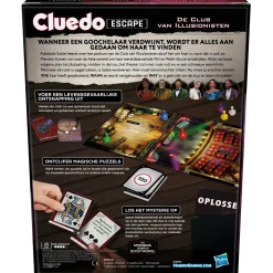 Strategiespellen|Familiespellen>Hasbro Spel Cluedo Escape The Illusionist Club