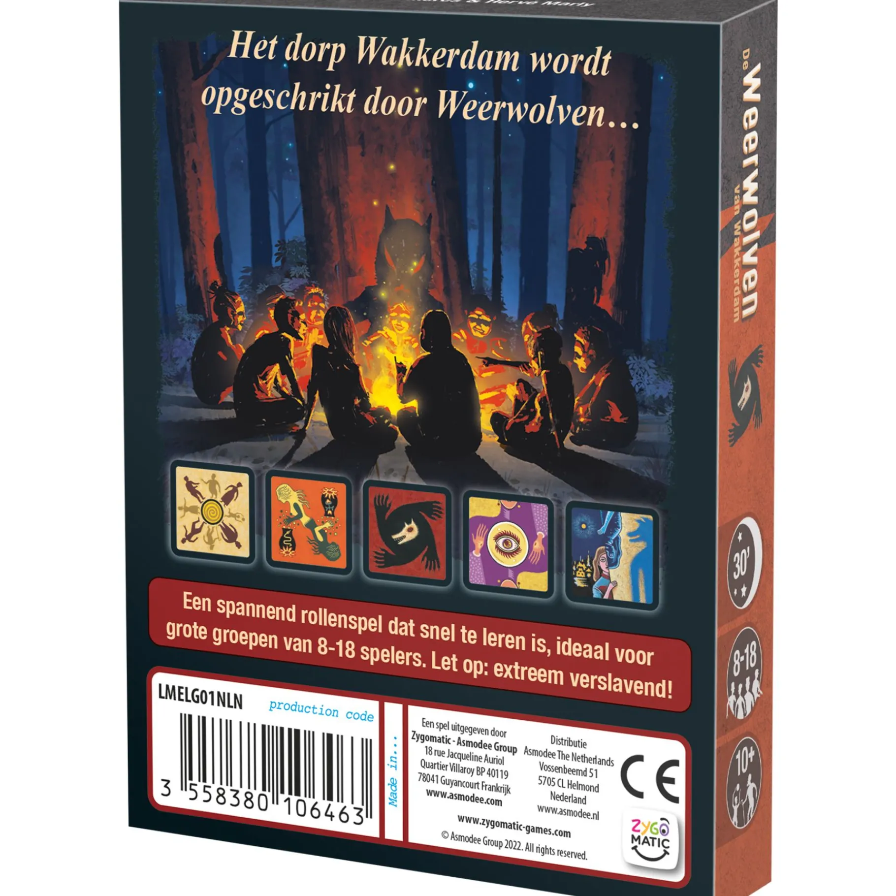 Familiespellen>999-games Spel De Weerwolven van Wakkerdam